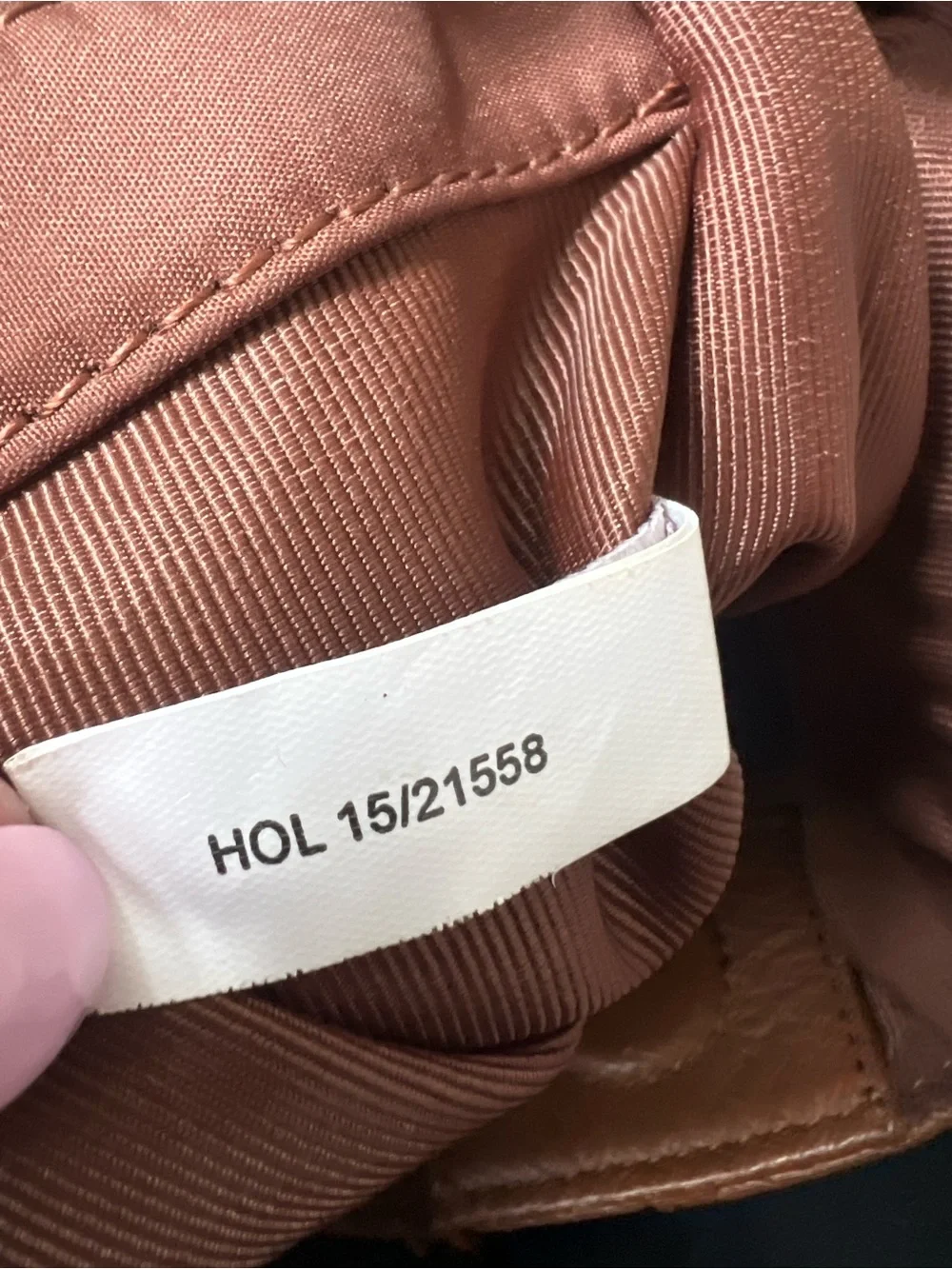 KOOBA Pebbled Leather Hobo Bag Luggage Brown Genuine Leather Purse